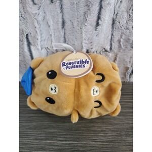 TeeTurtle- The Original Reversible Father's Day Bear Plushie Dad Hat  Brown Bear
